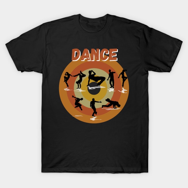 dance street cool gift idea T-Shirt by teecrafts